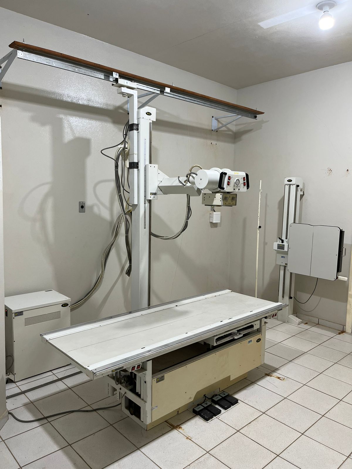 Troca do nosso equipamento de raio-X por um moderno aparelho digital